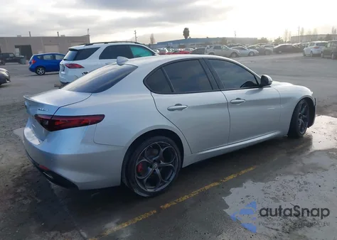 2019 Alfa Romeo Giulia Ti Sport Rwd из США, поврежденный, VIN ZARFAMBN9K7600782